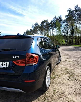 BMW X1 cena 49900 przebieg: 59117, rok produkcji 2013 z Chodzież małe 121